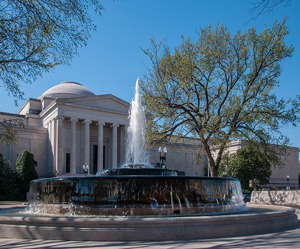 Andrew W. Mellon Memorial Fountain, National Gallery of Art, Washington