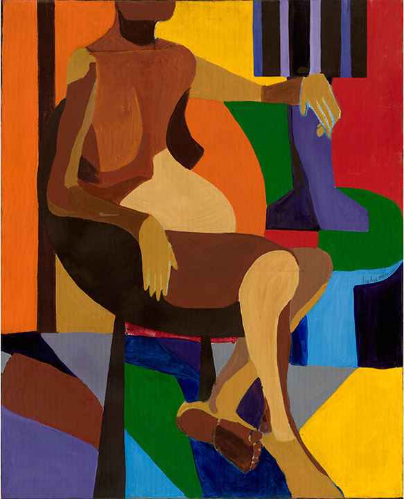 Dindga McCannon, "Woman #1"