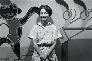 Barbara Rossi, 1979, photo by William H. Bengtson, courtesy of William H. Bengtson
