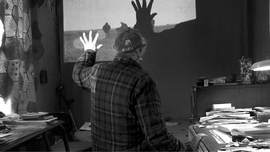 Still from Don't Blink – Robert Frank by Laura Israel, 2015, to be shown on Sunday, June 19, at 4:00 p.m. at the National Gallery of Art, East Building Auditorium. Image courtesy Assemblage Films.