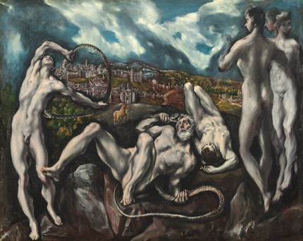 El Greco (Domenikos Theotokopoulos), Laocoön, c. 1610/1614 oil on canvas Samuel H. Kress Collection