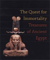 Image: Book Cover of "The Quest for Immortality: Treasures of Ancient Egypt"
